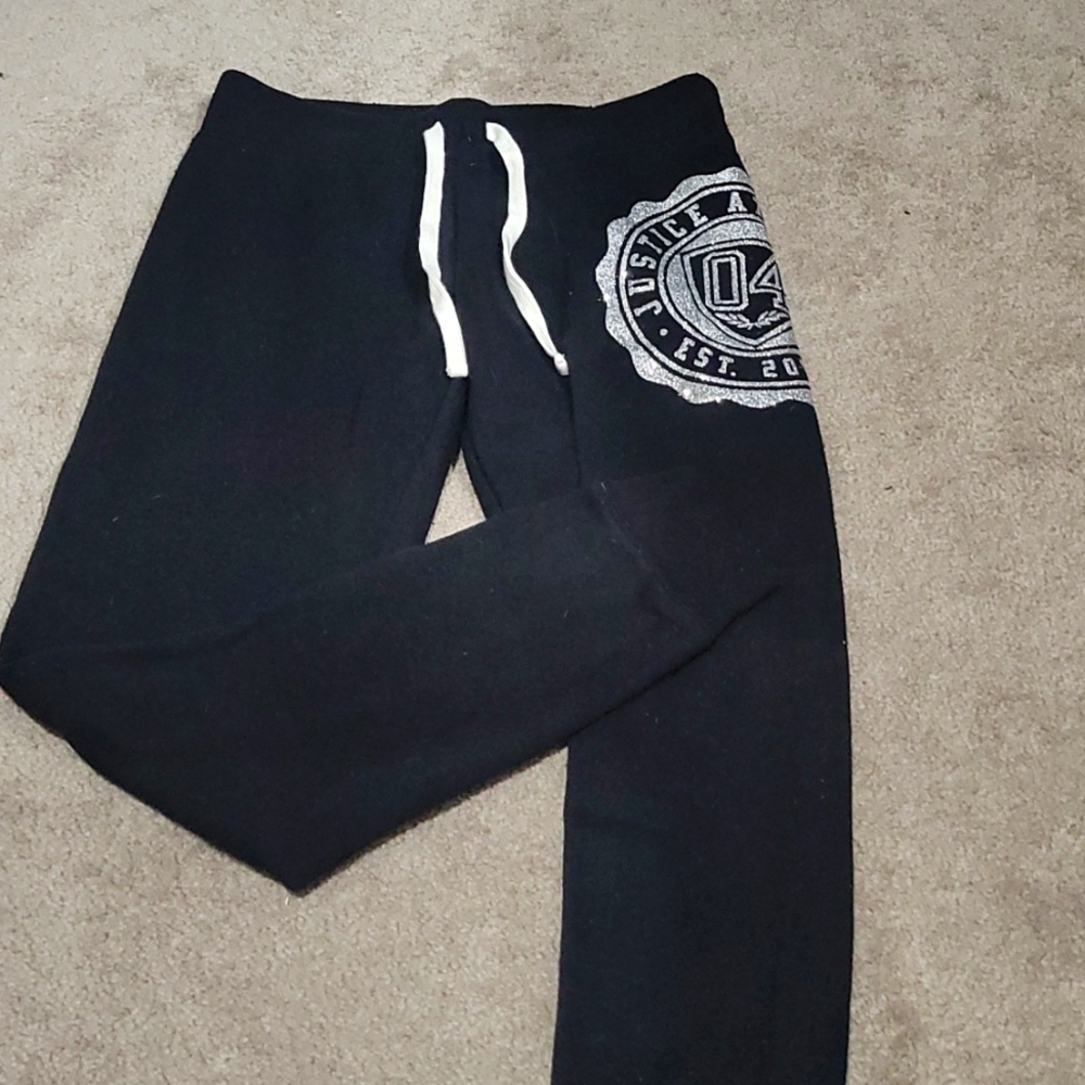 Justice sweatpants